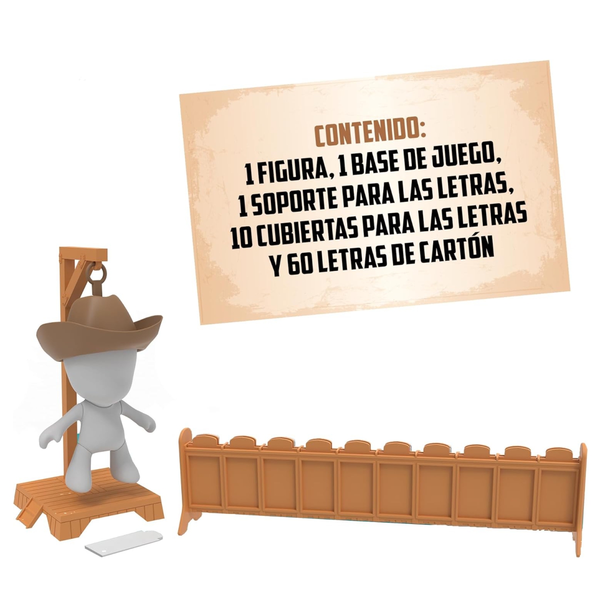 Miniatura 4 de Juego Clasico Ahorcado 3d Fosforescente